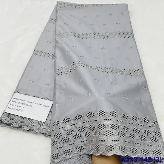 Polish Antiku Men Voile African Men Lace Fabric